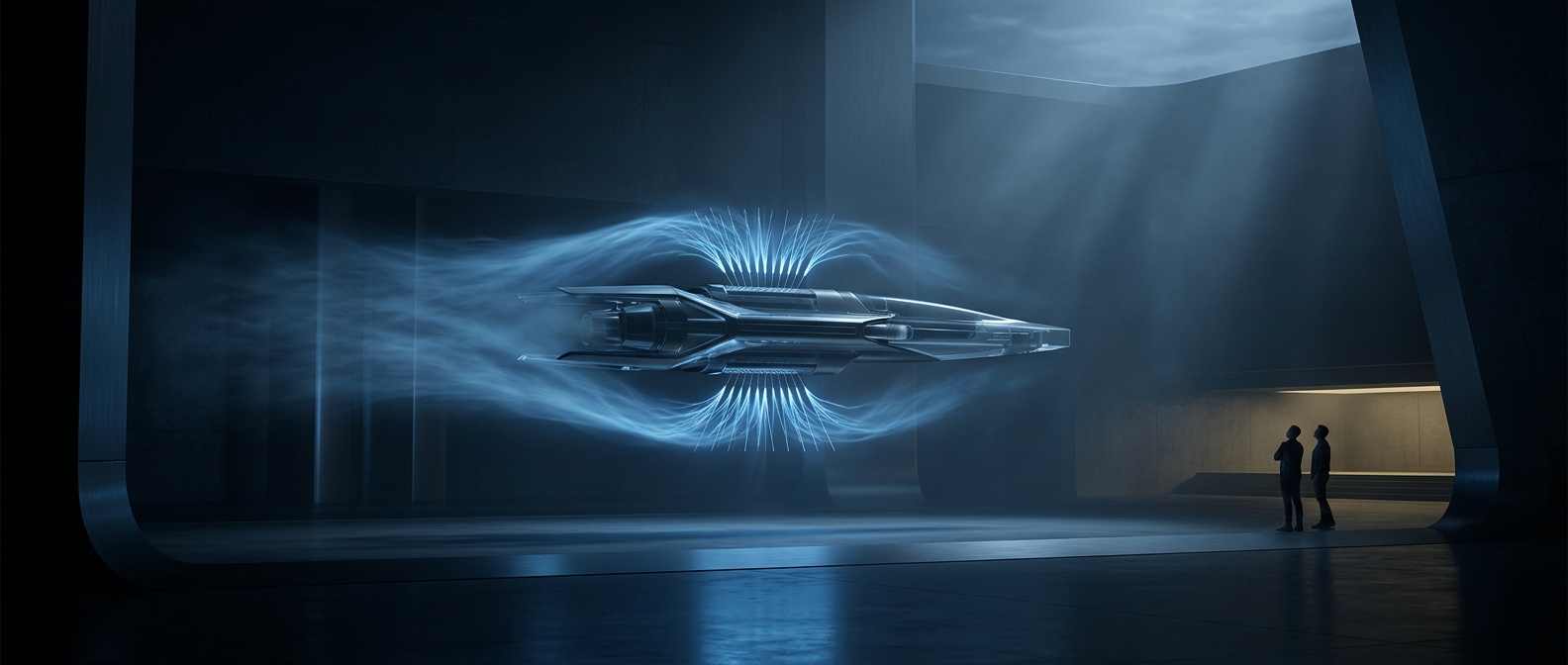 How high voltage can make an object fly