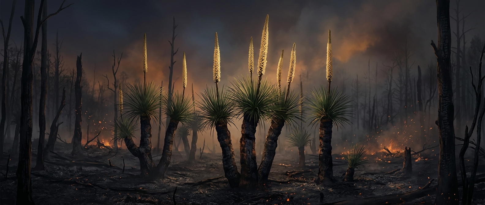 The Australian trees that bloom after wildfires