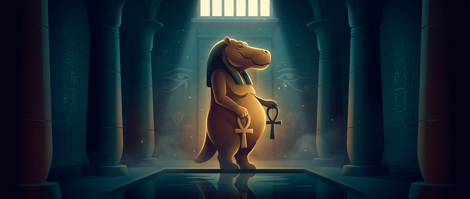 The hippo goddess who protected mothers