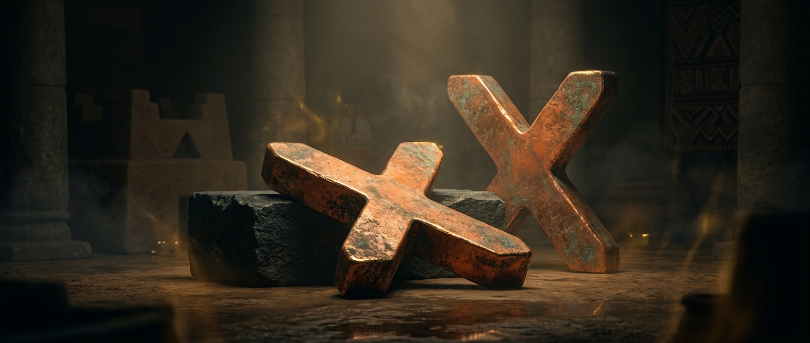 When copper crosses were money