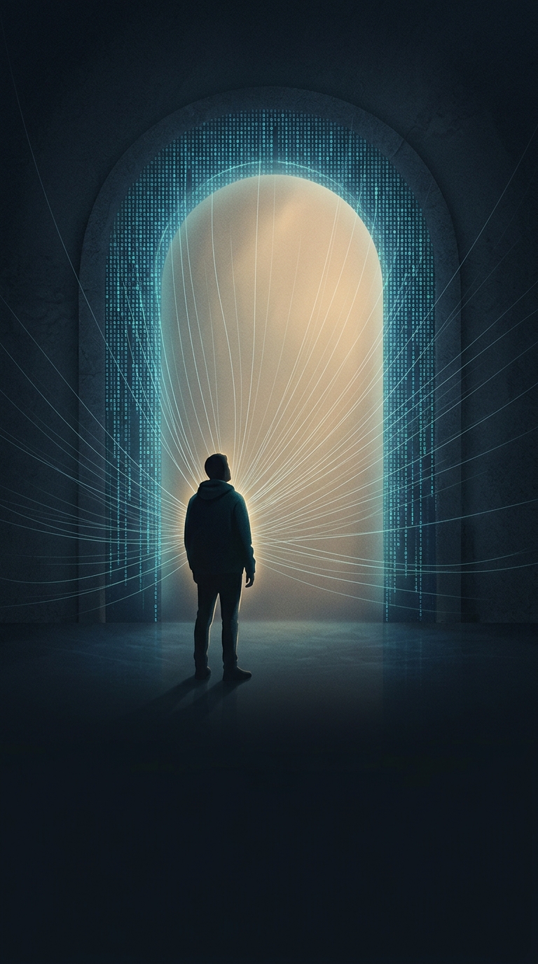 What behavioral trick allows tech giants to collect massive amounts of your data without you fighting it?