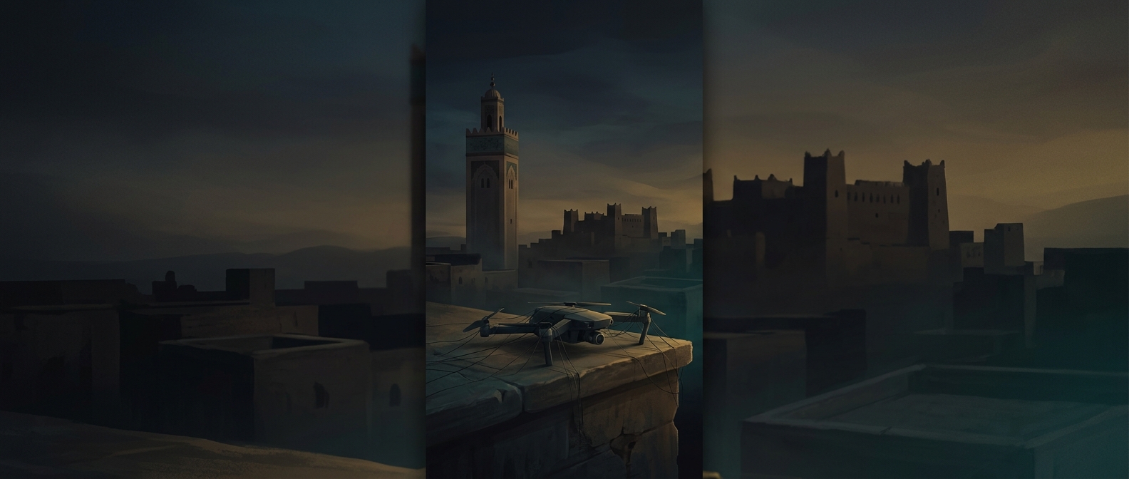 Flying a camera drone in Morocco is strictly banned by law