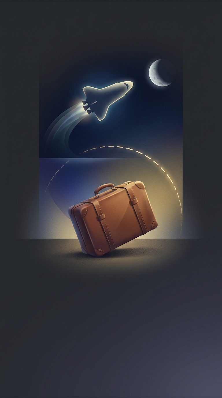 Suitcases with wheels were not officially invented and patented until 1970, meaning humanity successfully put a man on the moon before we figured out how to roll a heavy box across a flat surface.