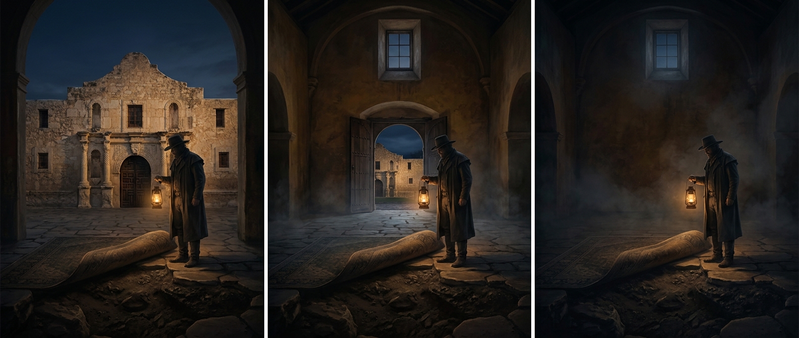 Why the Alamo has no basement