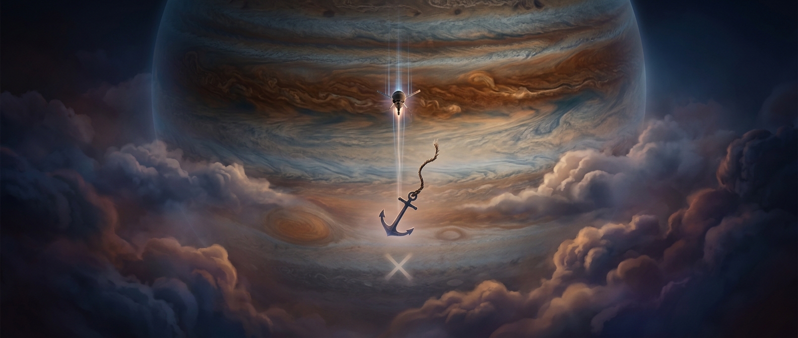 Jupiter has no solid surface, so you could never stand on it