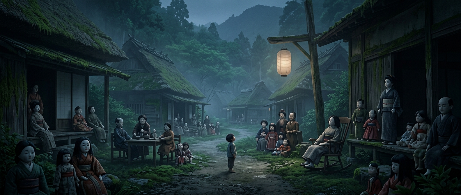 Japan has a village filled with life-sized scarecrows