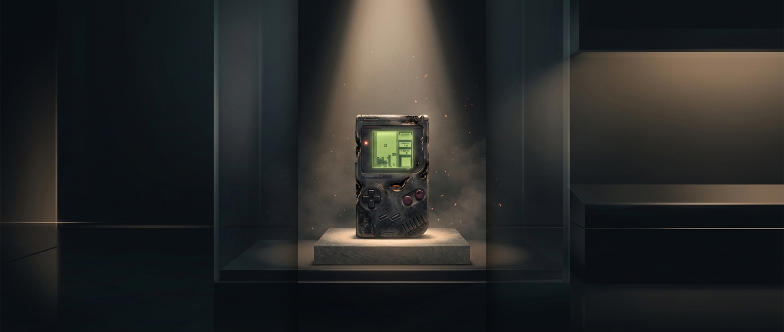 Game Boy пережил бомбардировку и продолжил работать