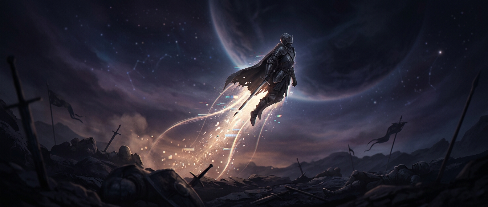 Why defeated enemies sometimes fly into space