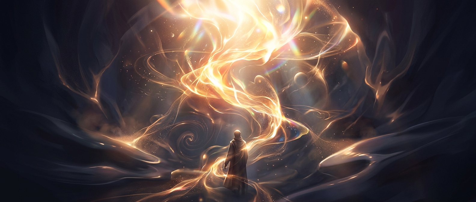 Suhrawardi claimed light is everything