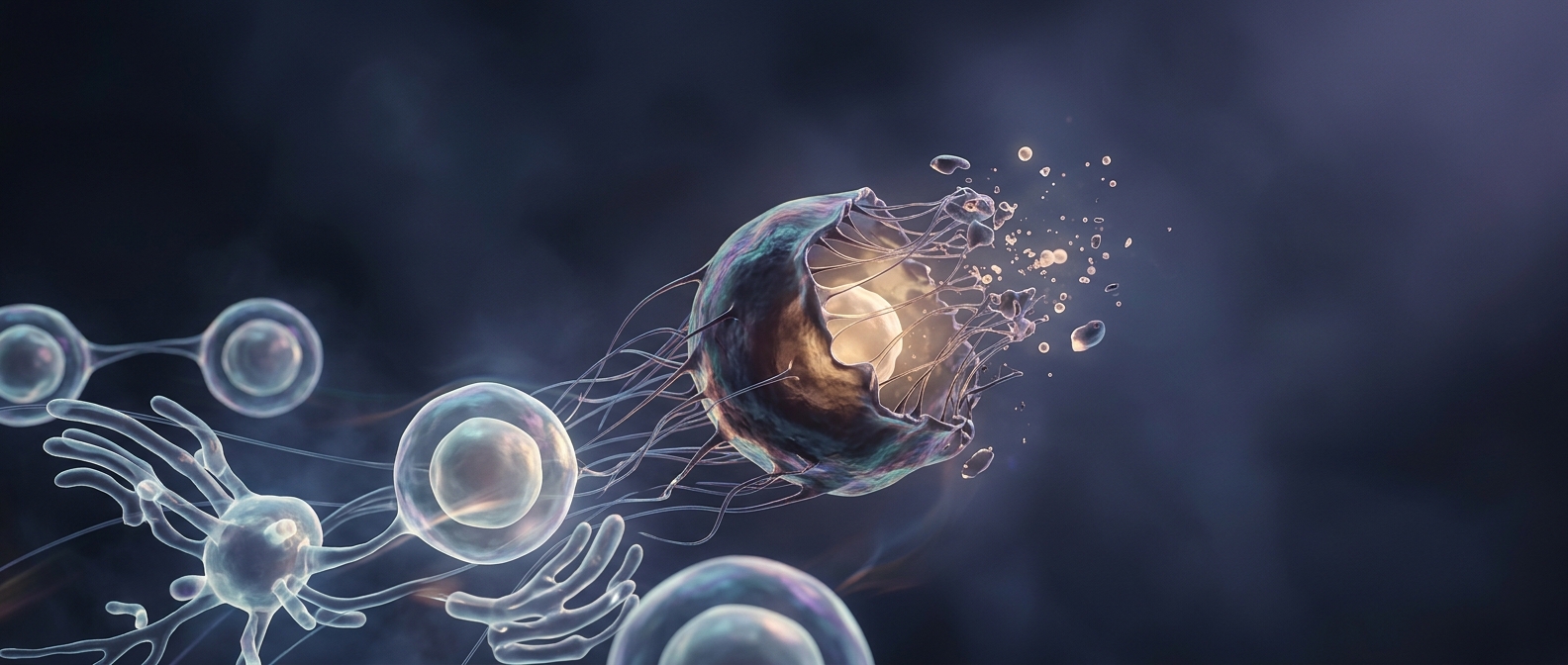 How damaged cells destroy themselves