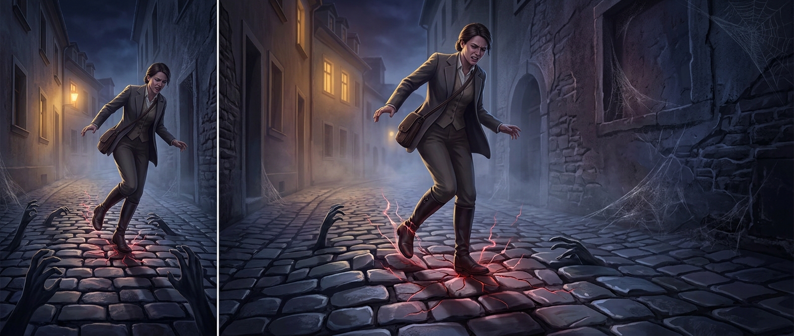 Why wheeled luggage hates European cobblestones