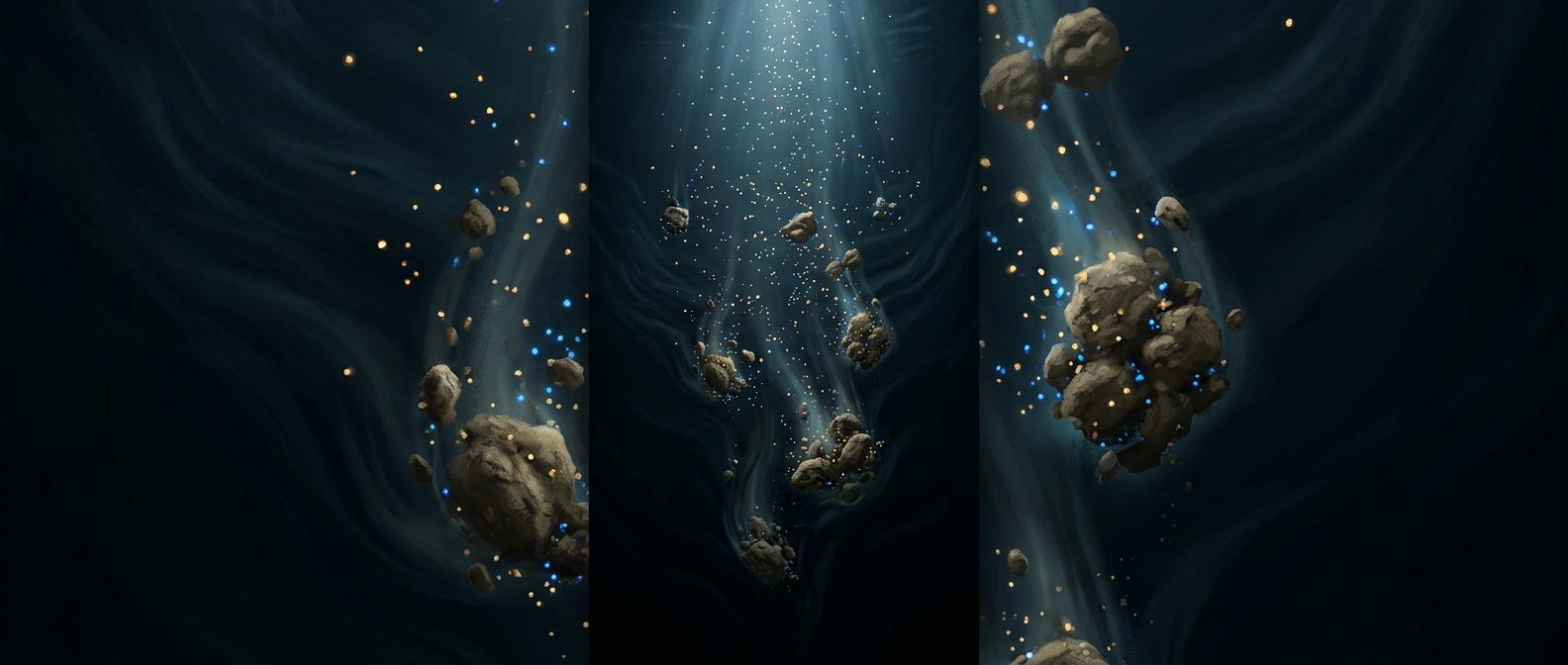 Chemicals make suspended dirt sticky enough to sink fast