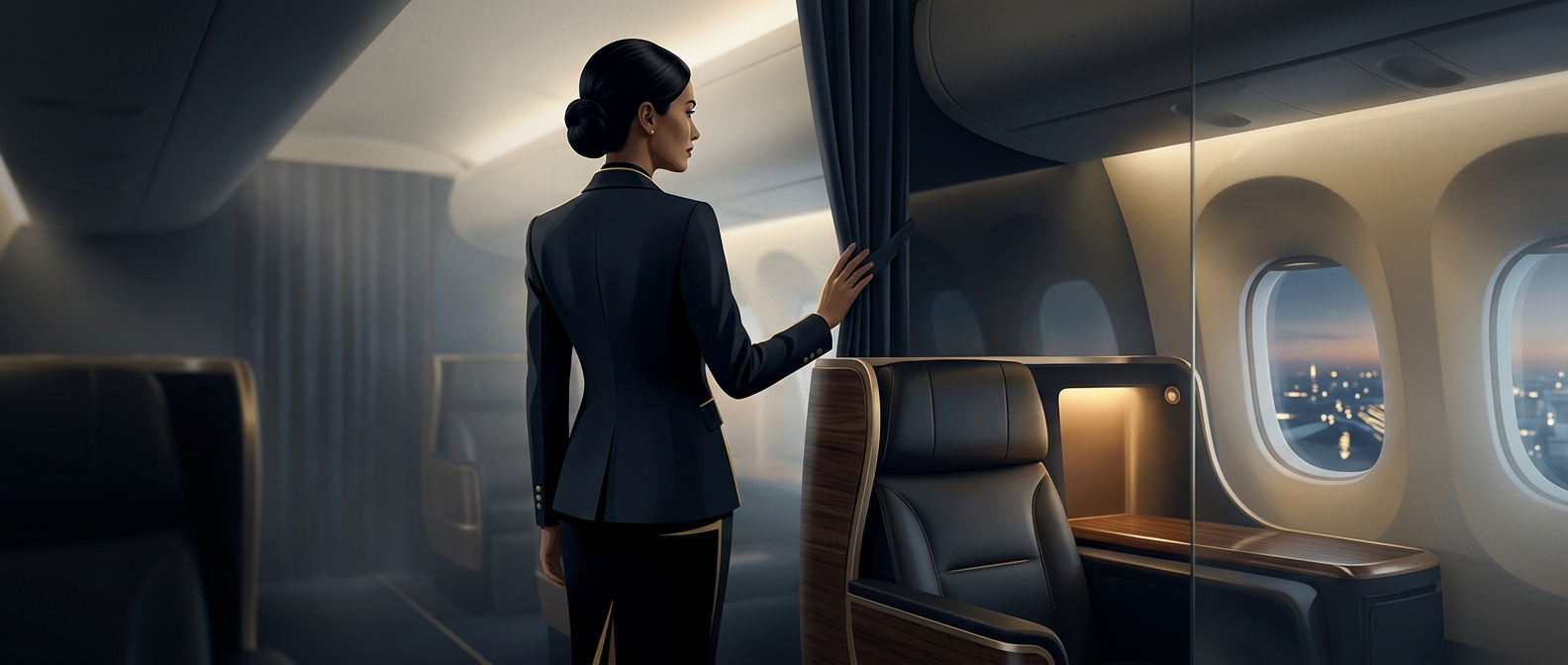 Some first-class passengers can be turned away for dressing casually