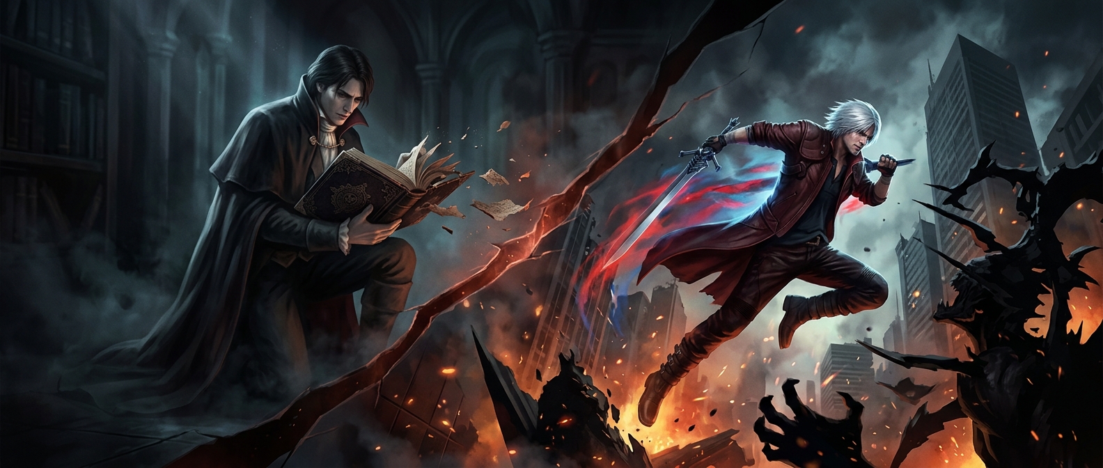 Devil May Cry began as a Resident Evil sequel