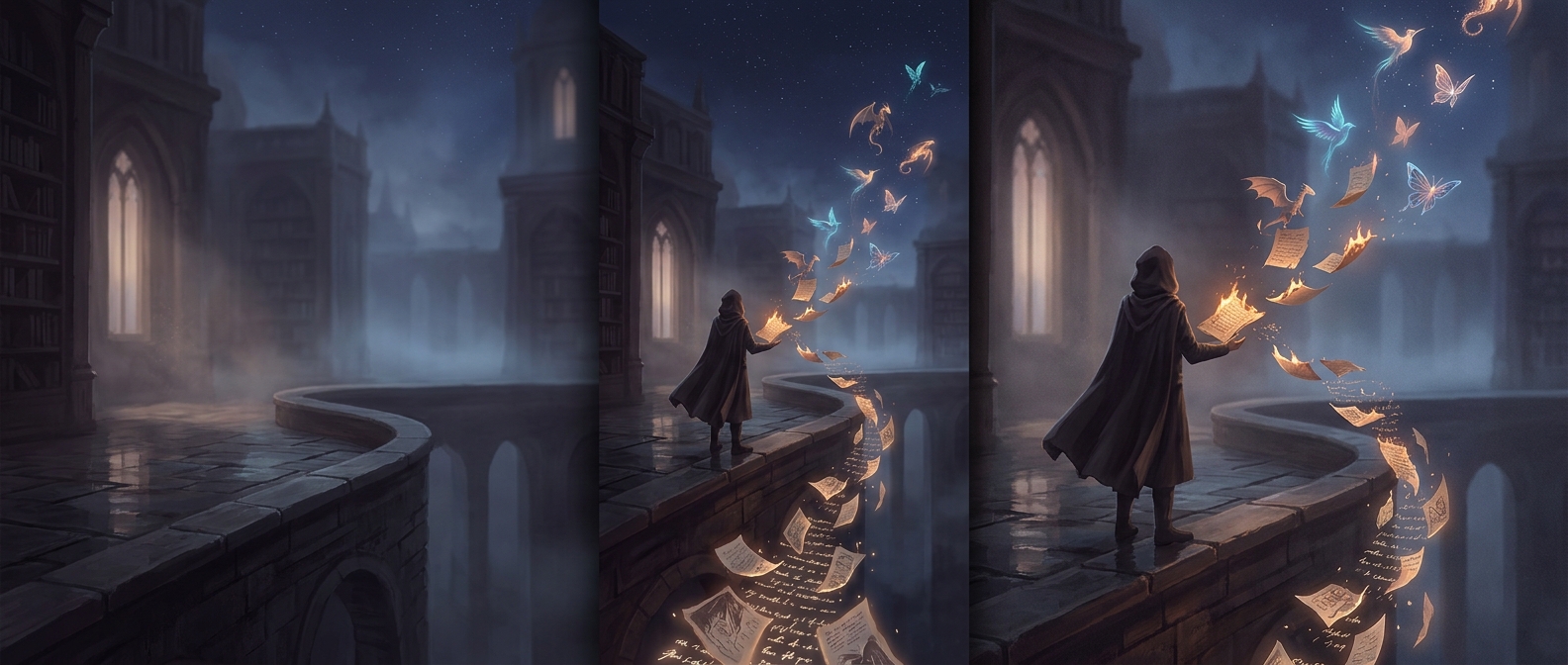 Magical realist author completely burned early work