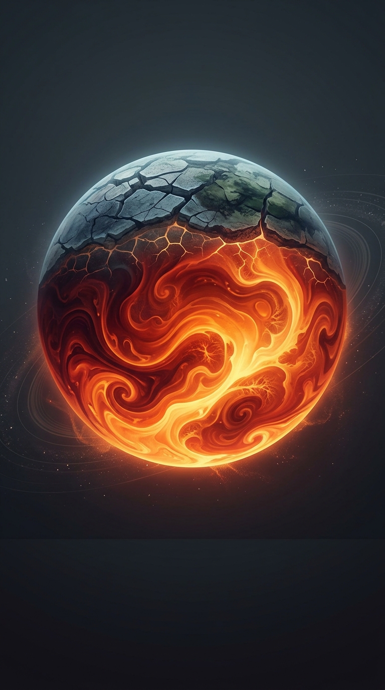 Earth's core is actually hotter than the surface of the sun, reaching temperatures of roughly six thousand degrees Celsius due to radioactive decay and residual heat from planetary formation.