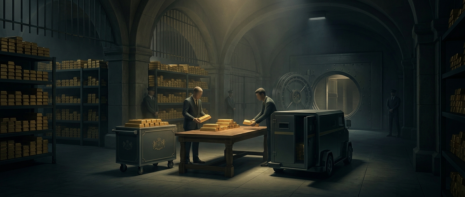 Why central banks lend out their gold