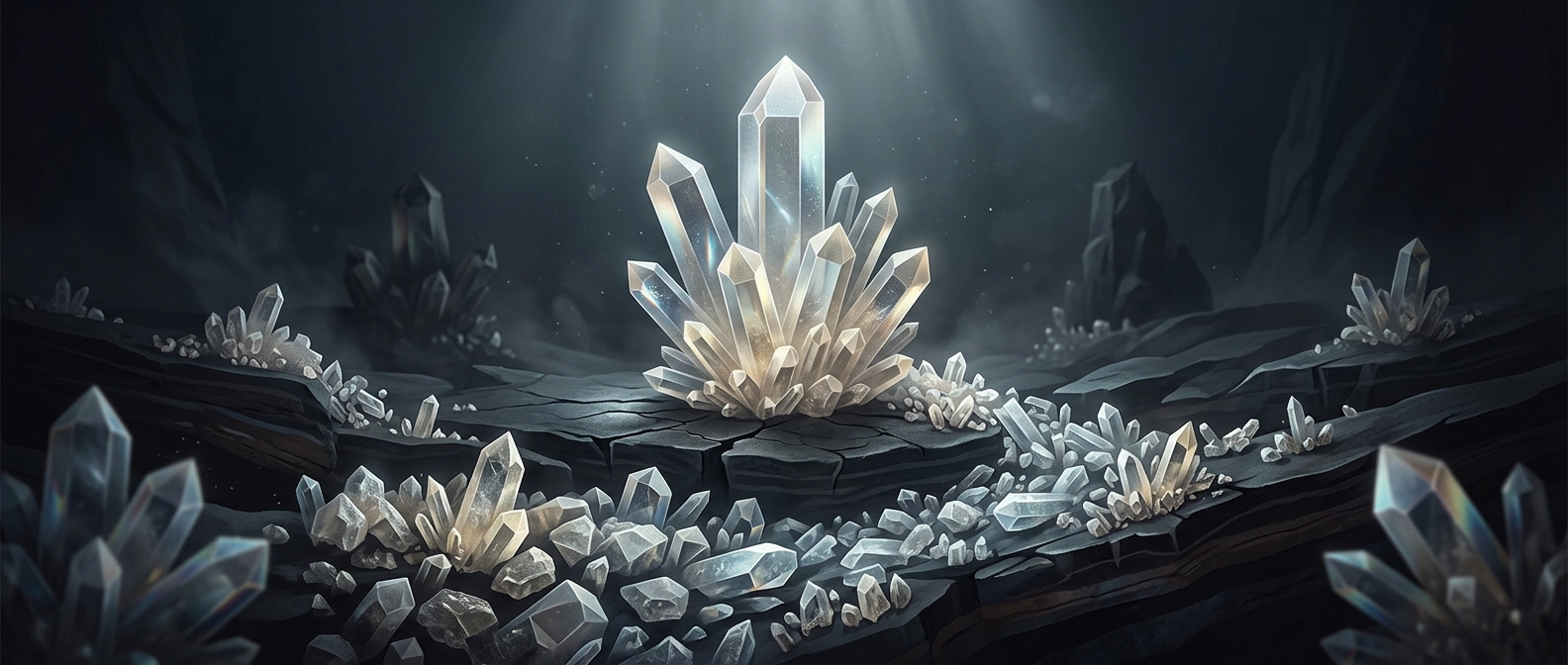 Quartz ranks as the second most abundant crust mineral