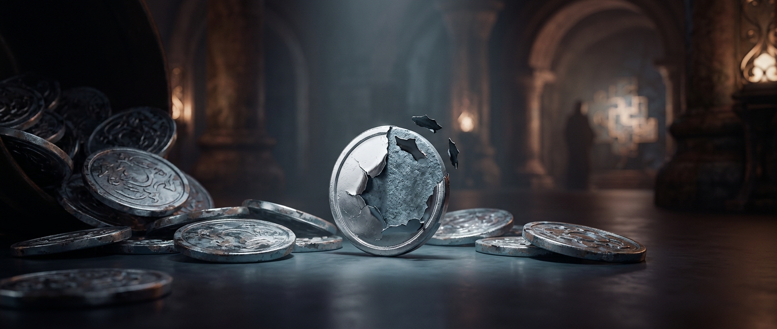 Those premium metal tokens may be cheap alloys in disguise