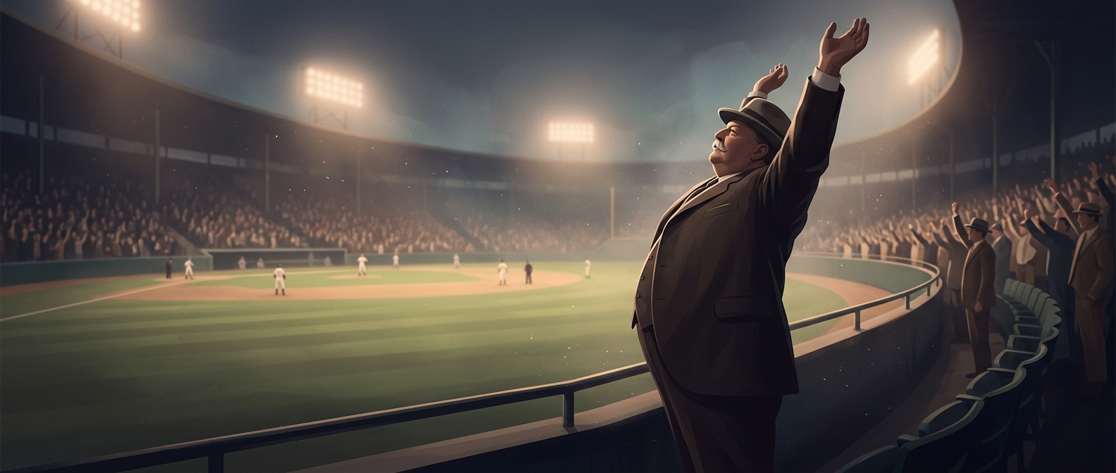 How Taft may have started the seventh-inning stretch
