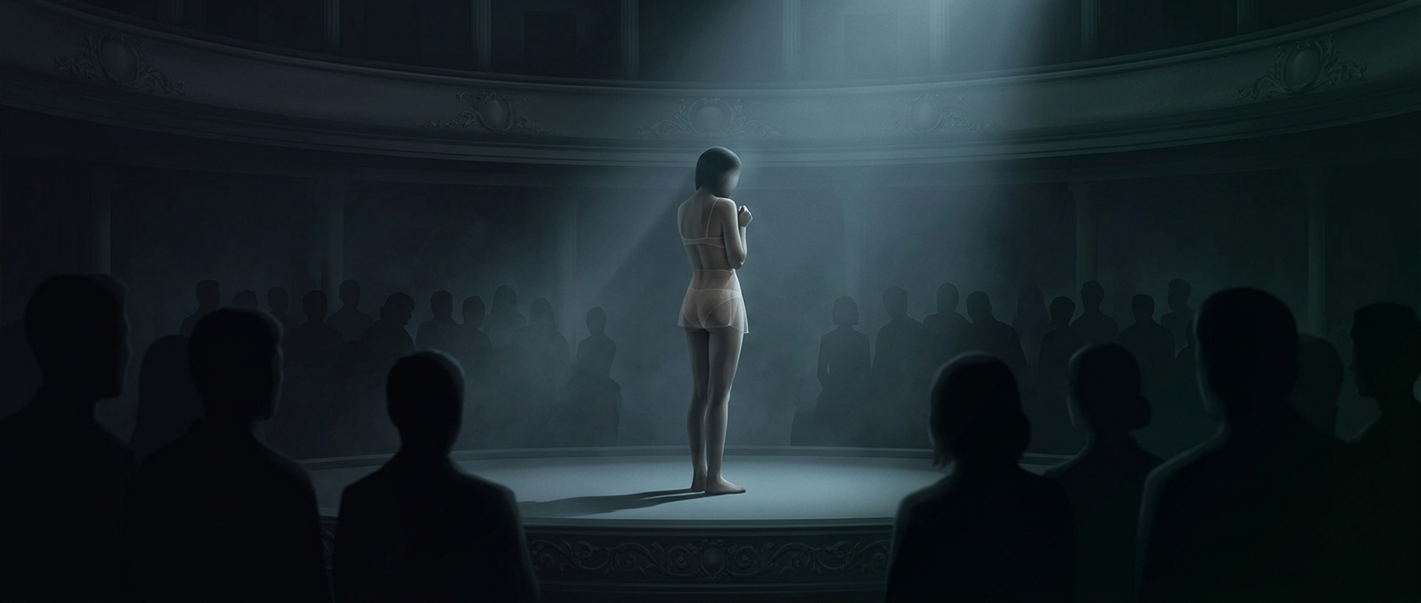 Naked in public dreams heavily correlate to exposure