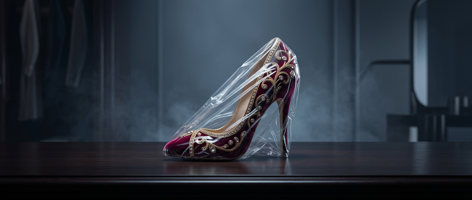 Why film crews wrap rented shoes in plastic