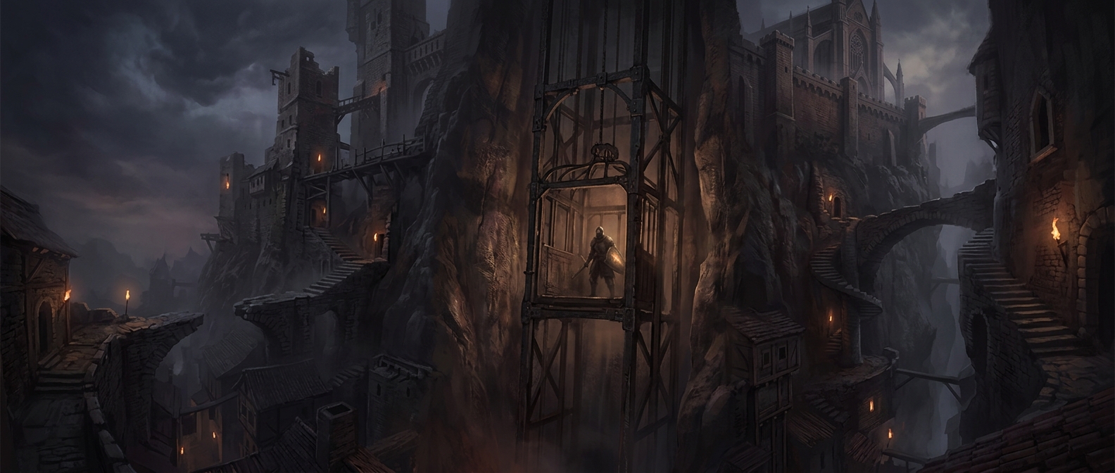 Dark Souls hides a shortcut back to the starting bonfire