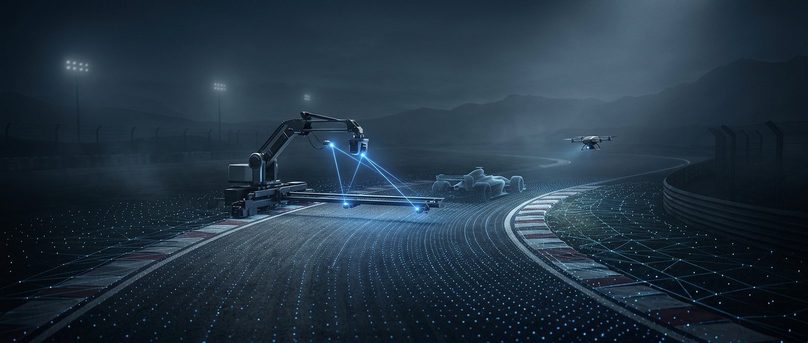 Forza scans real racetracks down to the millimeter