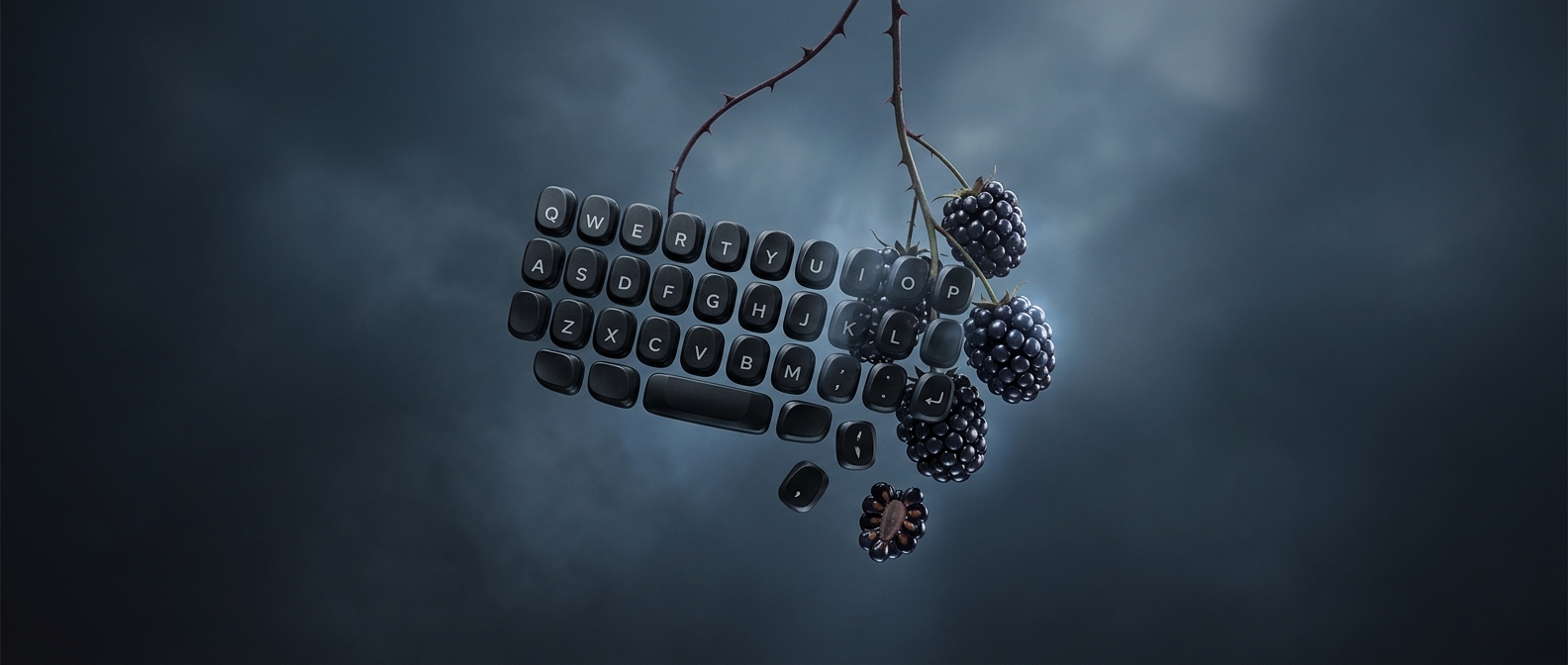 Почему BlackBerry назвали в честь ежевики