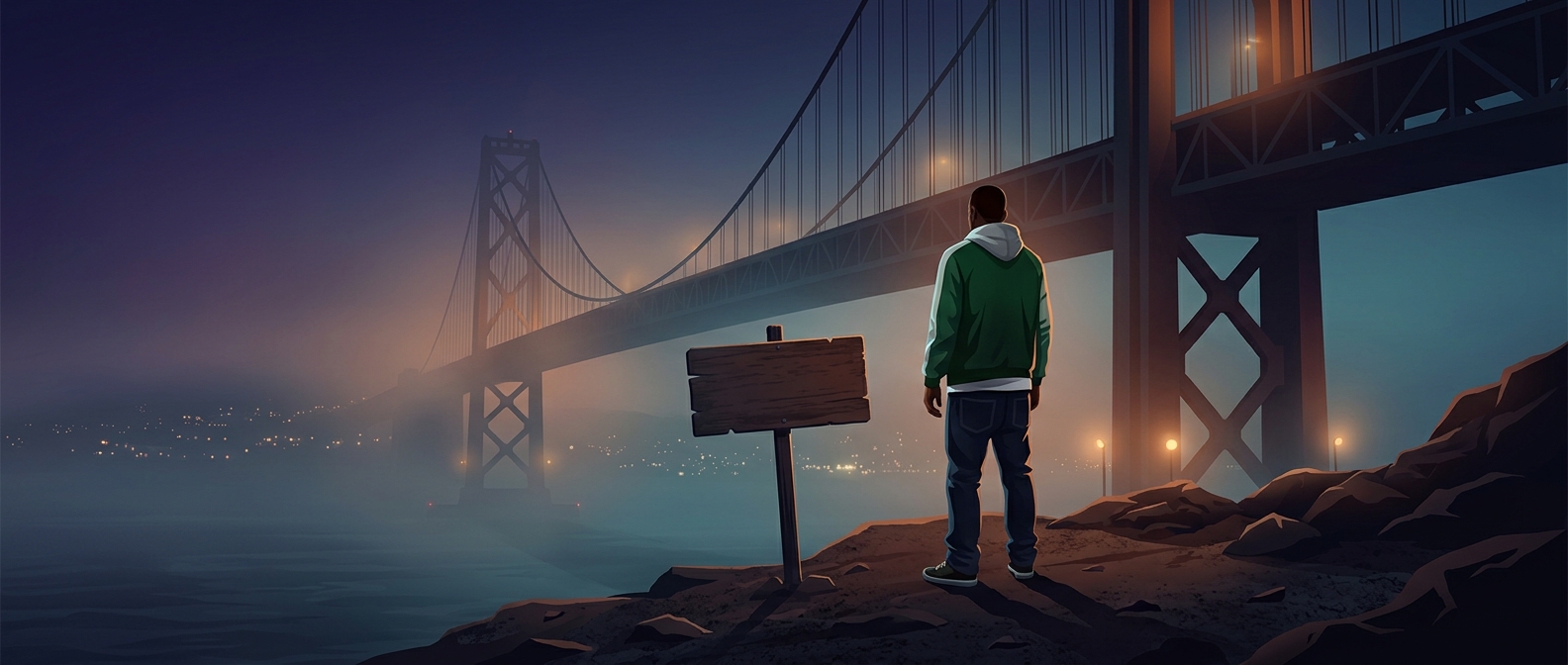 GTA: San Andreas hid a joke at the highest bridge