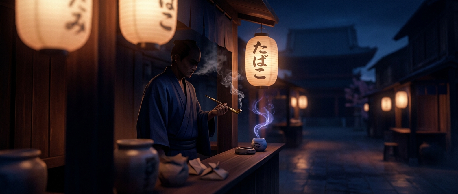 The Edo night markets where social classes mixed