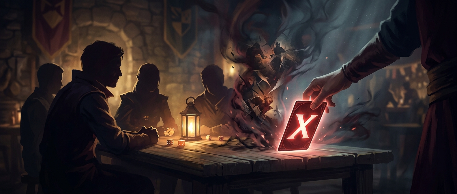 The card that can stop a D&D scene instantly