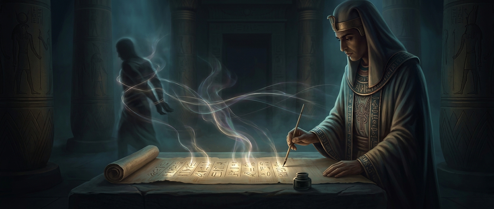 Ancient Egyptian priests firmly believed that writing down a person's name gave you absolute magical power over them
