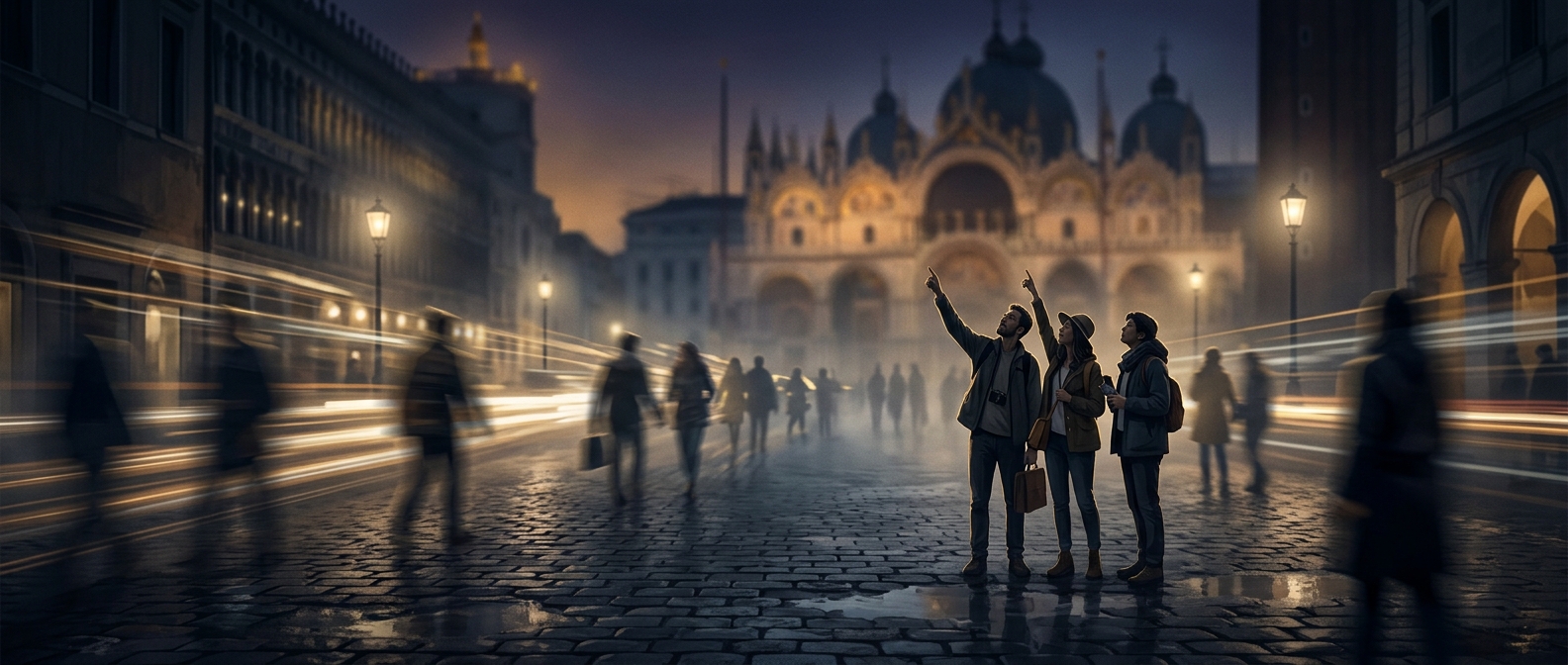 Sightseers inherently walk at a significantly slower pace