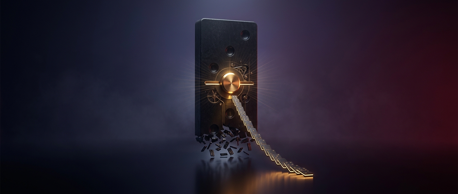 That tiny domino pin can topple your tower