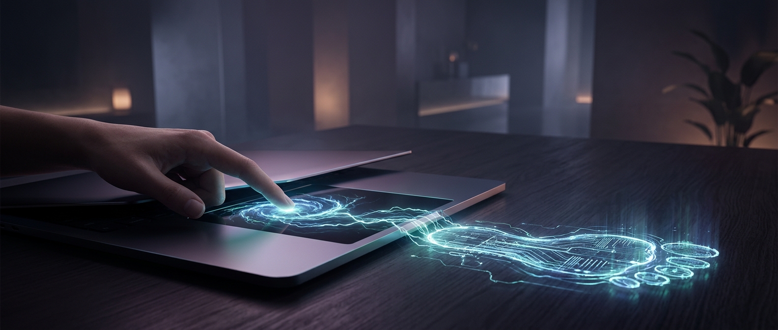 How your trackpad knows where you touched