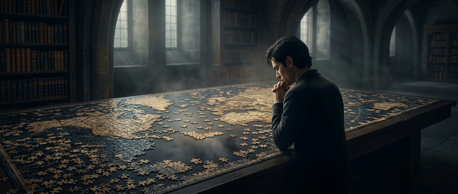 Jigsaw puzzles lacking edge pieces frustrate solvers