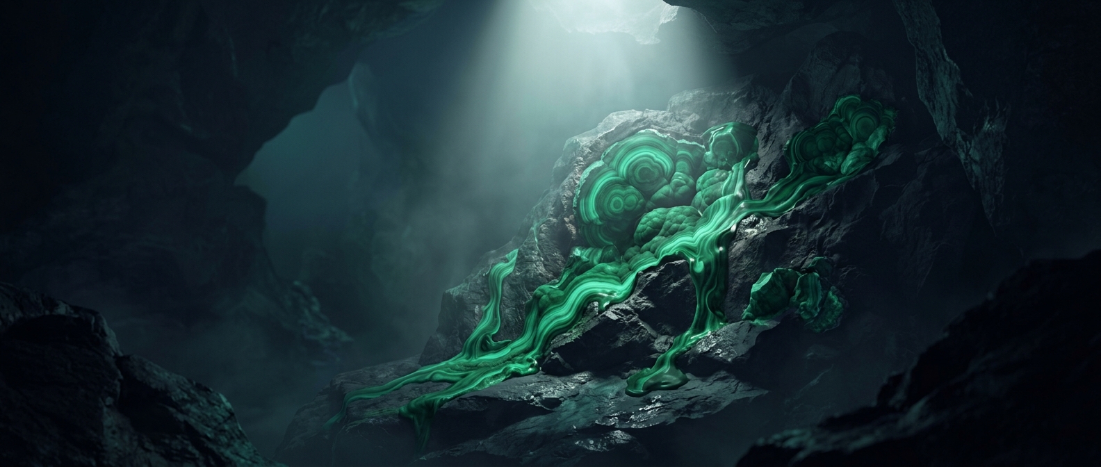 Why malachite is such a vivid green
