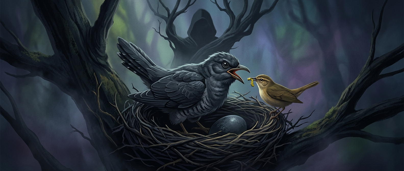 Cuckoo chicks push their nestmates to their deaths