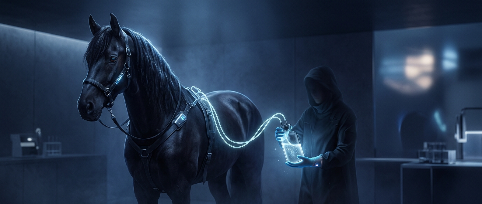 Antivenom starts with a horse's immune system