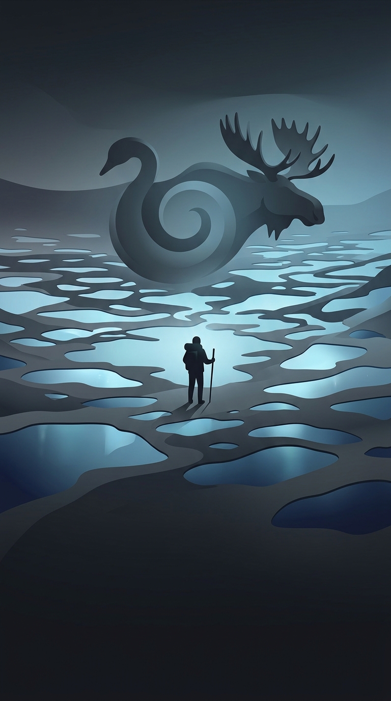 Canada holds more than half of all the natural lakes in the world, with roughly two million bodies of water scattered across its vast, freezing, and wildly unpopulated wilderness.