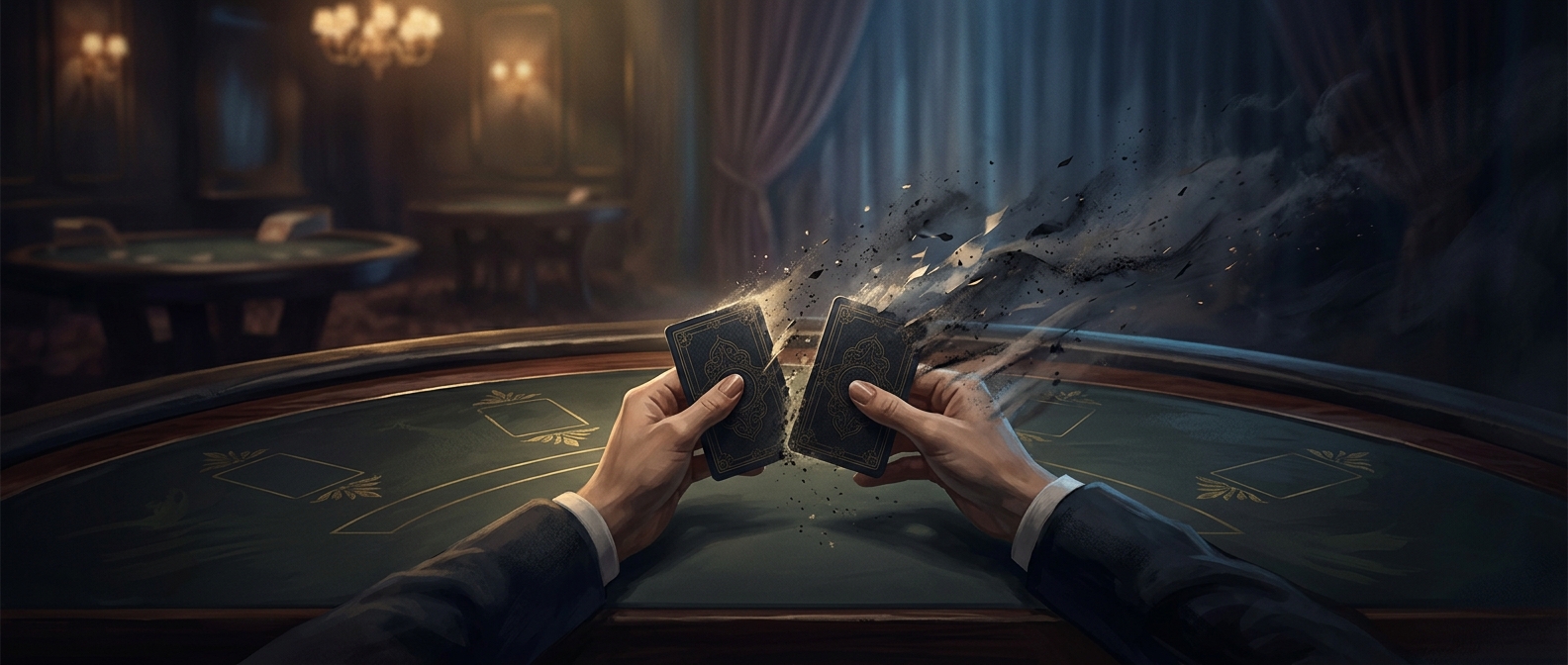 Why splitting tens can ruin a winning hand