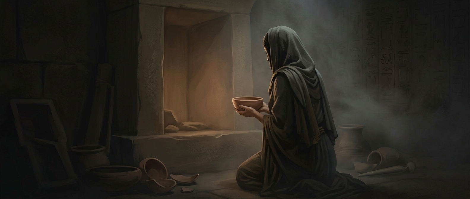 Grieving ancient Egyptians wrote passive aggressive complaint letters on clay bowls and left them inside family tombs