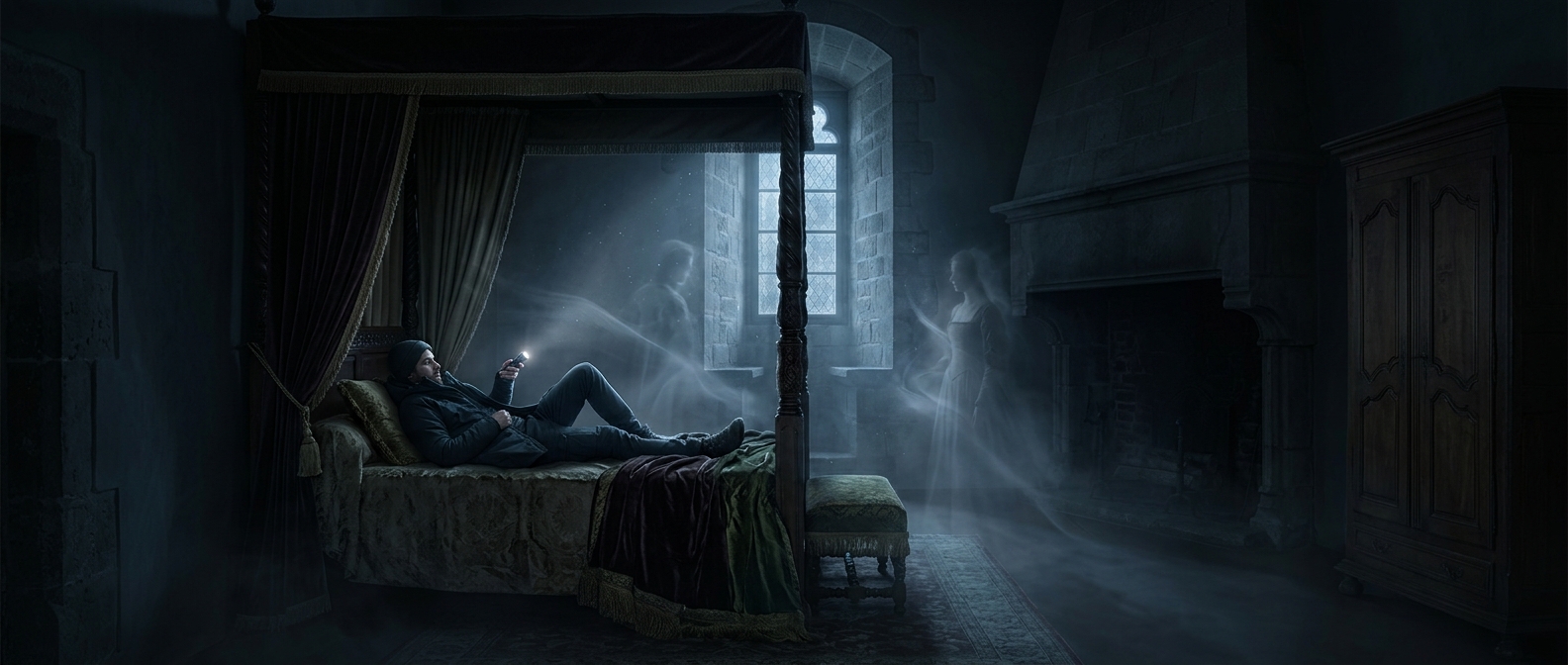 Why travelers sleep in supposedly haunted castles