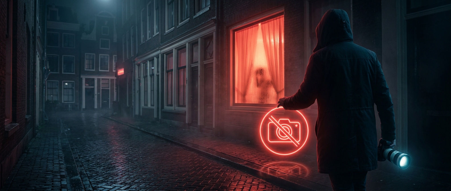 Why you shouldn't photograph Amsterdam's red-light windows