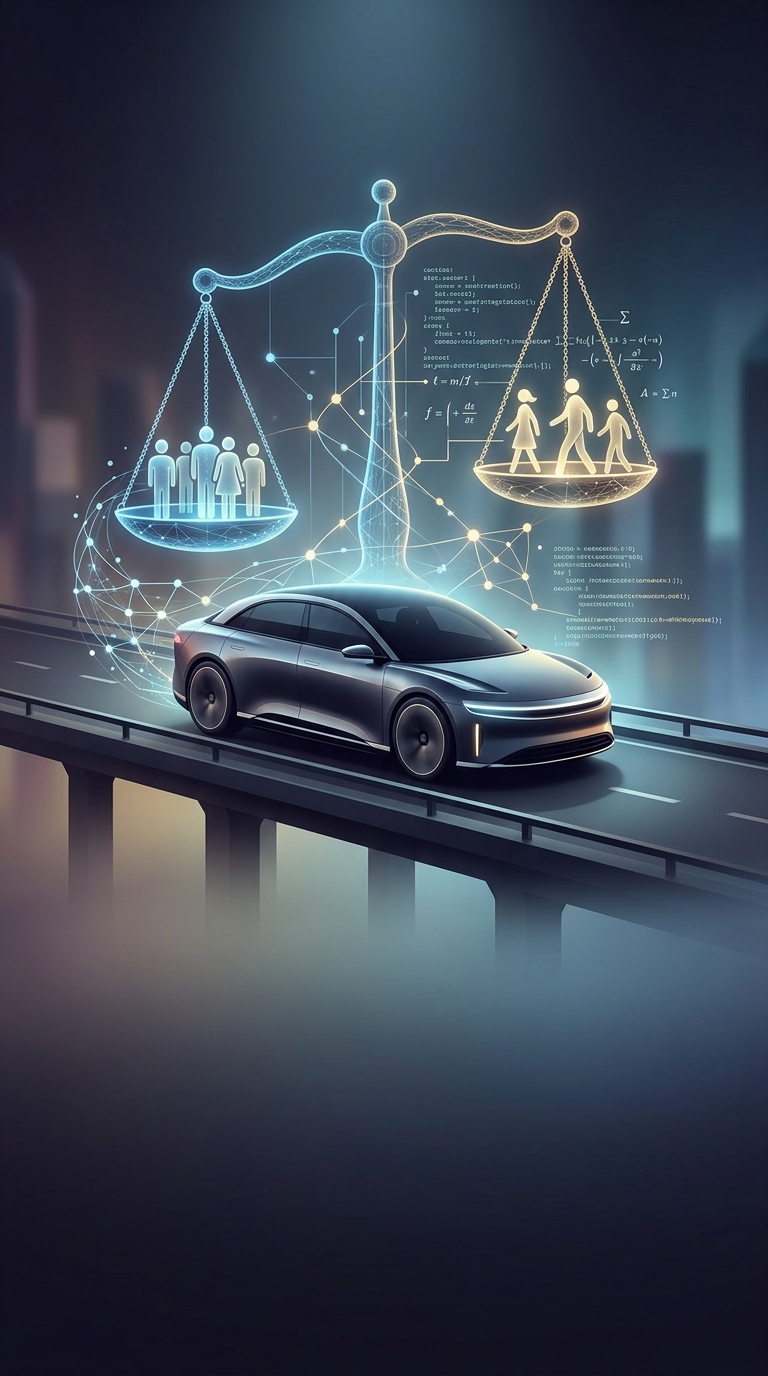 Autonomous vehicles are currently programmed to make highly complex moral decisions in a split second, such as calculating whether it is mathematically better to swerve and hit a…