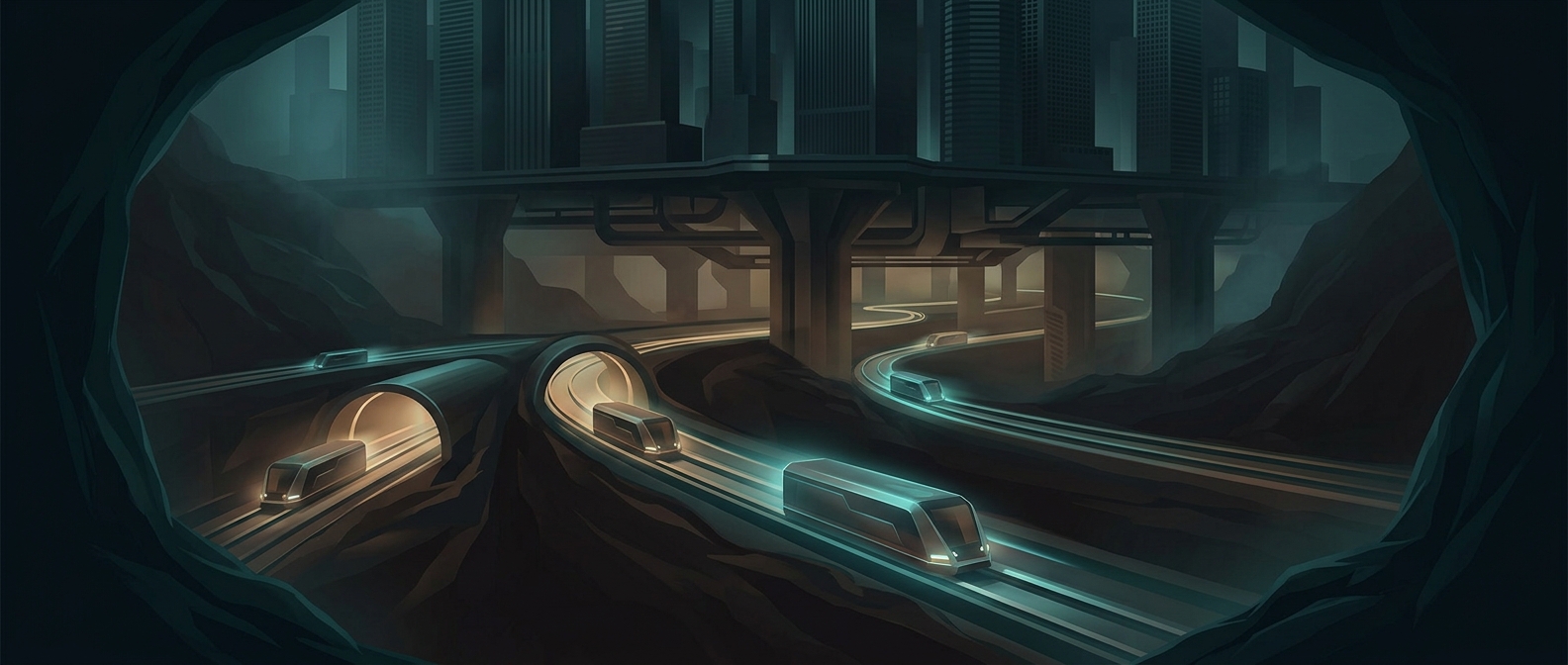 Switzerland is building an underground freight railway