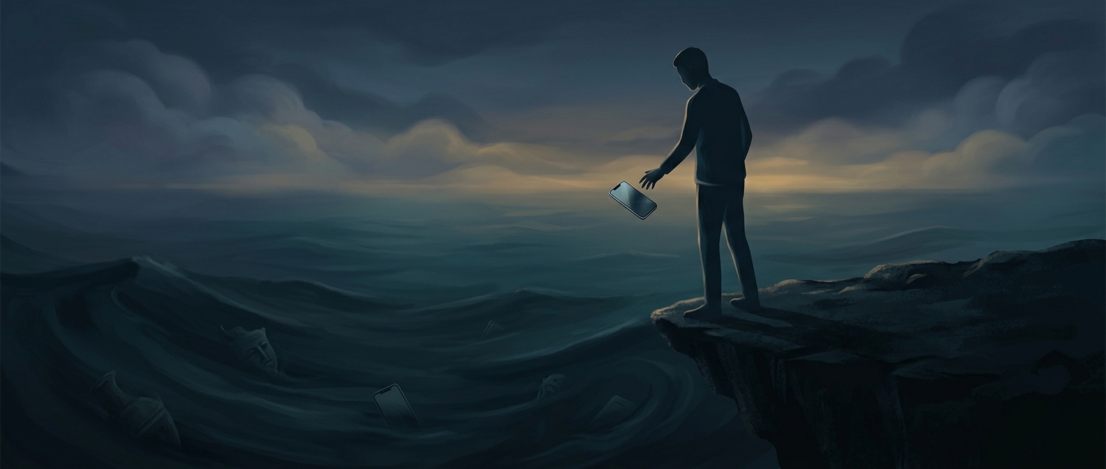 Why you suddenly imagine throwing your phone into water