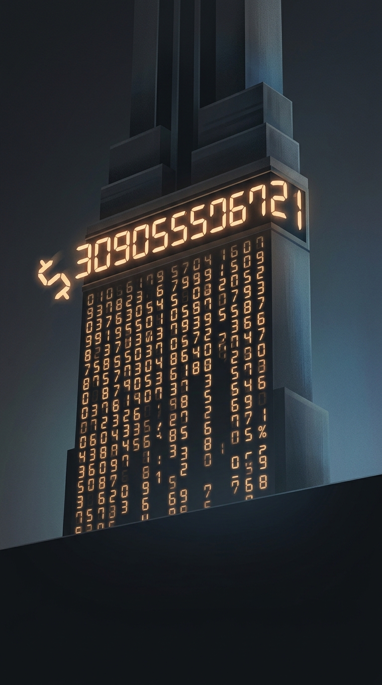 Maintainers of the National Debt Clock in New York City literally ran out of digital real estate when the United States government debt surpassed ten trillion dollars.