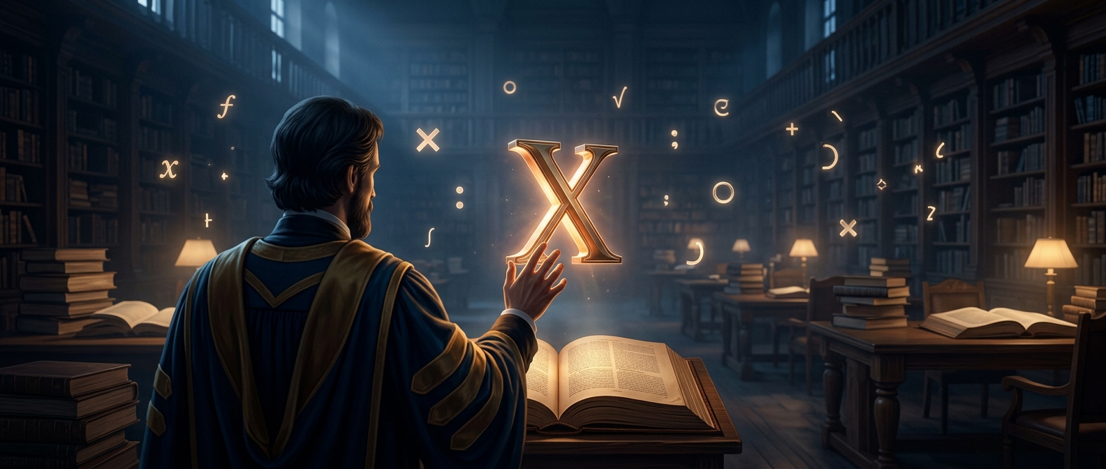 Why the multiplication sign is an X
